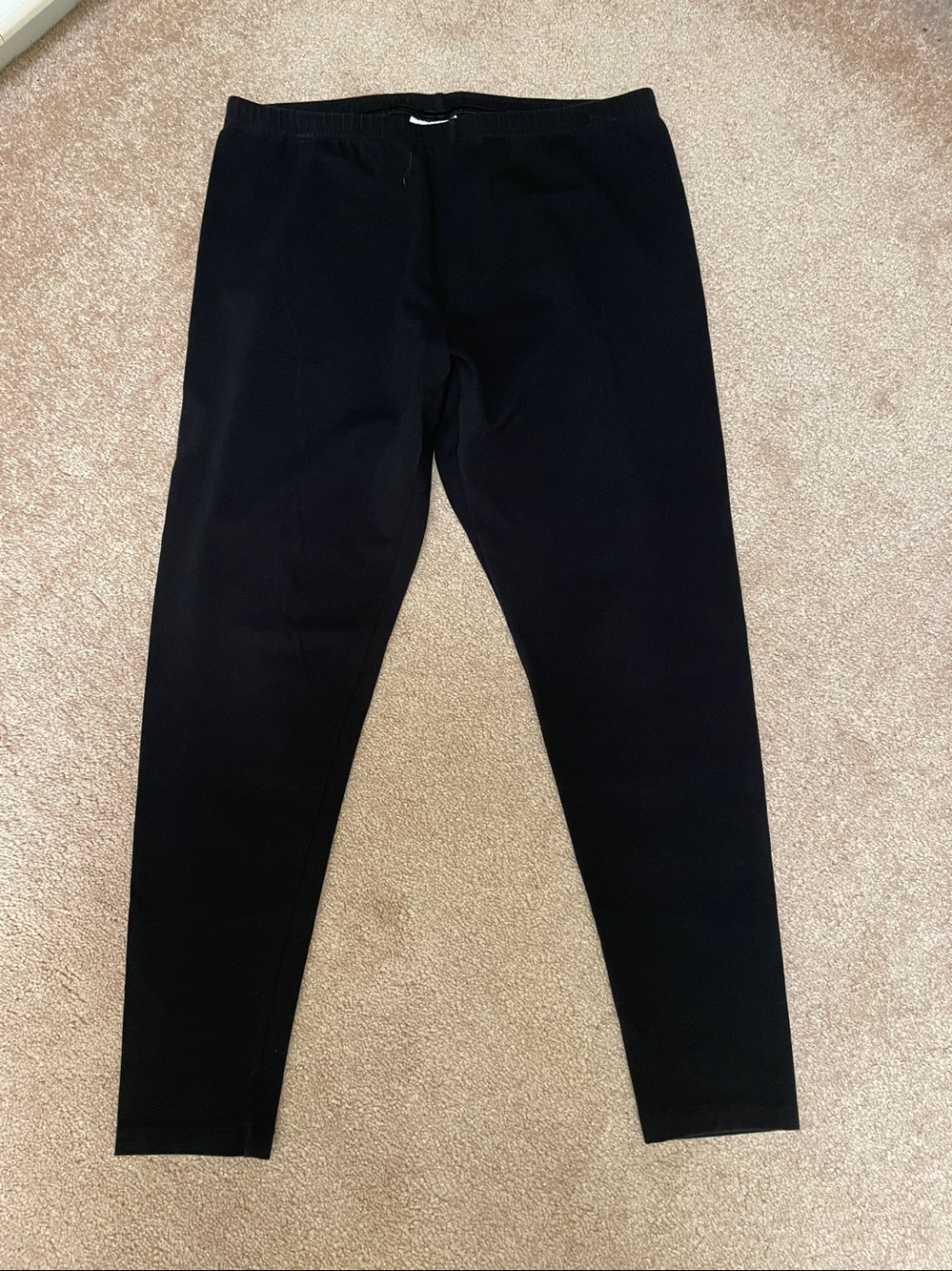 J.Jill pima ankle leggings black size M